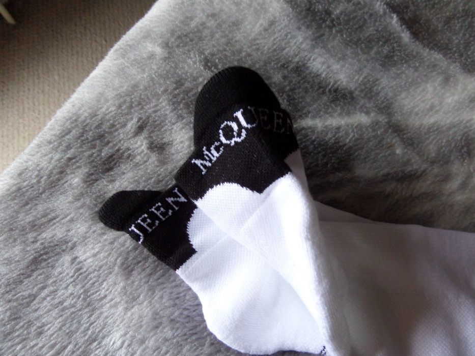 ALEXANDER MCQUENN Skarpetki Stopki Nowa Kolekcja Oryginał Nowe M Super