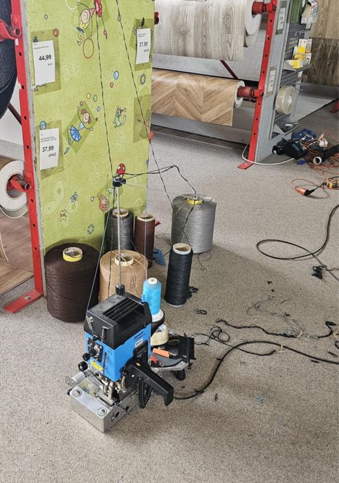 Maszyna do obszywania wykładzin / dywanów