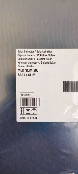 Baxi solar water heater 200l tank
