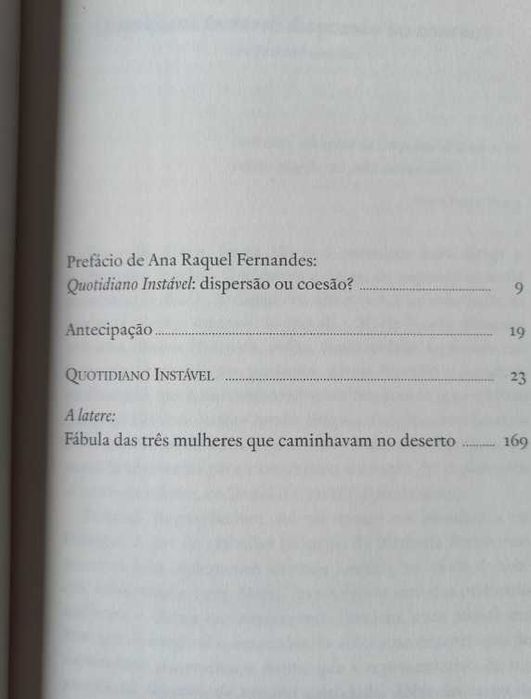 Quotidiano Instável - Maria Teresa Horta