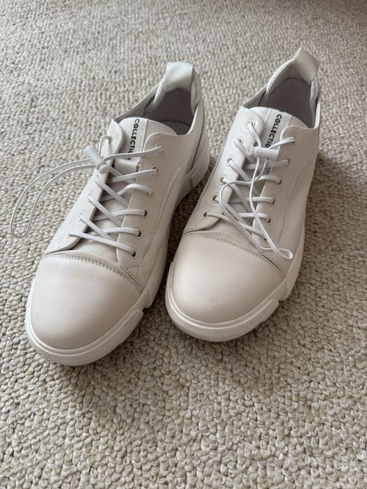 Шкіряні кеди, унісекс, 40 розмір