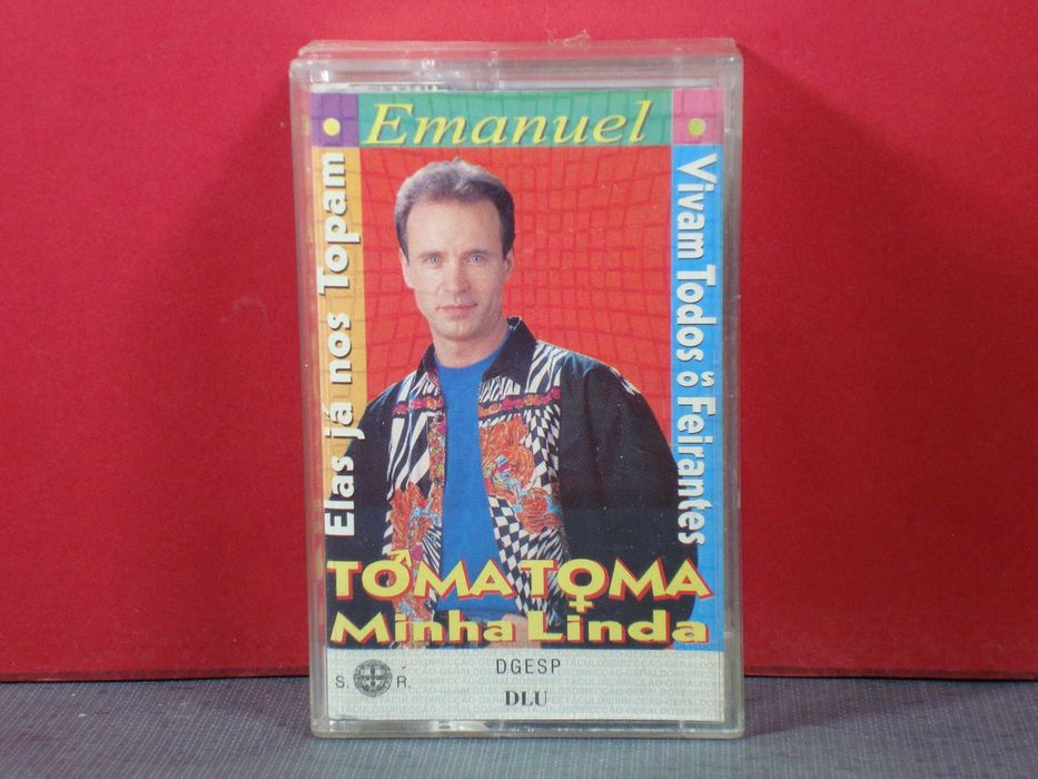 Emanuel - Toma Toma Minha Linda / Cassete / VG Plus