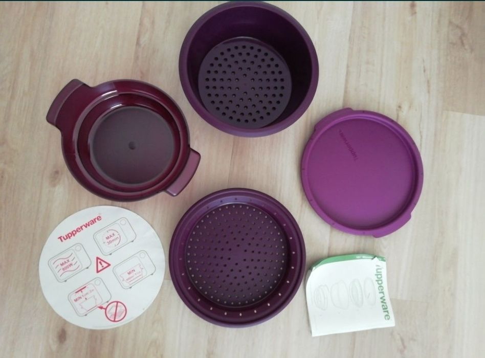 Caixas tupperware para microondas Novos