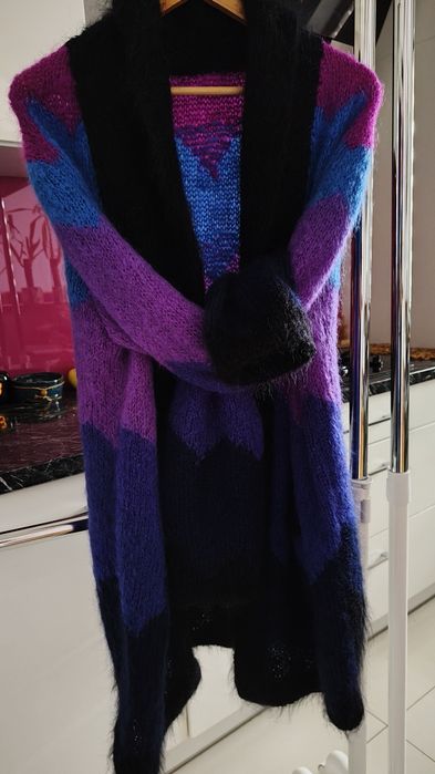 Jedyny taki sweter  100% moher handmade