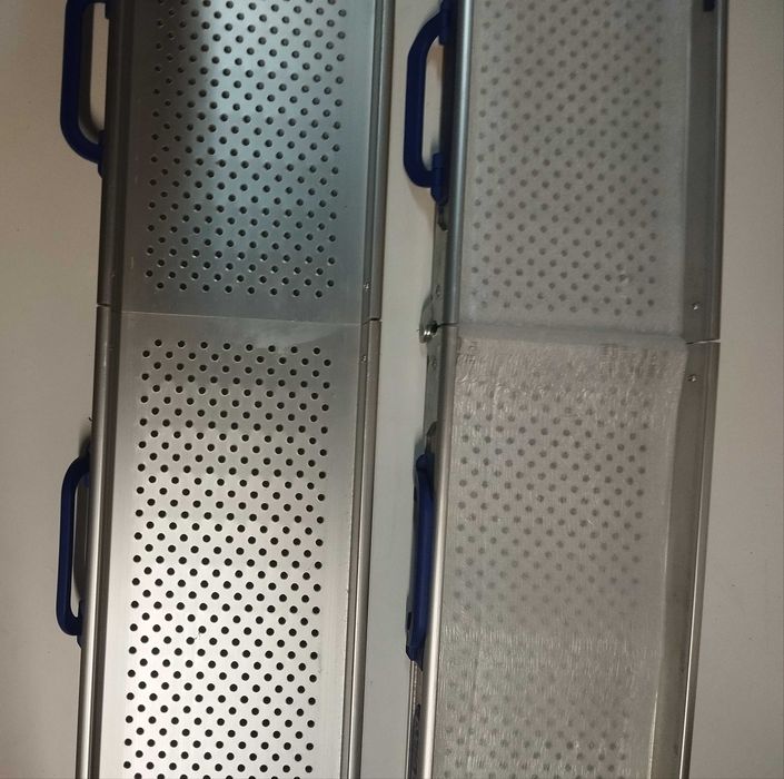 Par de rampas pliáveis Kvistberga 110 cm, alumínio