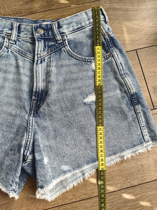 Damskie spodenki jeansowe, wysoki stan, Pepe Jeans