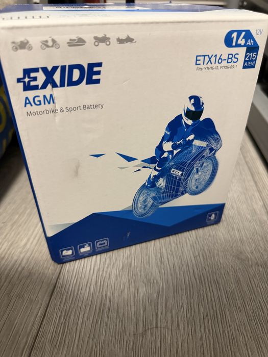 Akumulator EXIDE AGM ETX16-BS