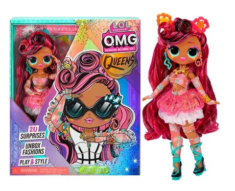 Lol surprise OMG Queens fashion doll, ляльки лол ОМГ