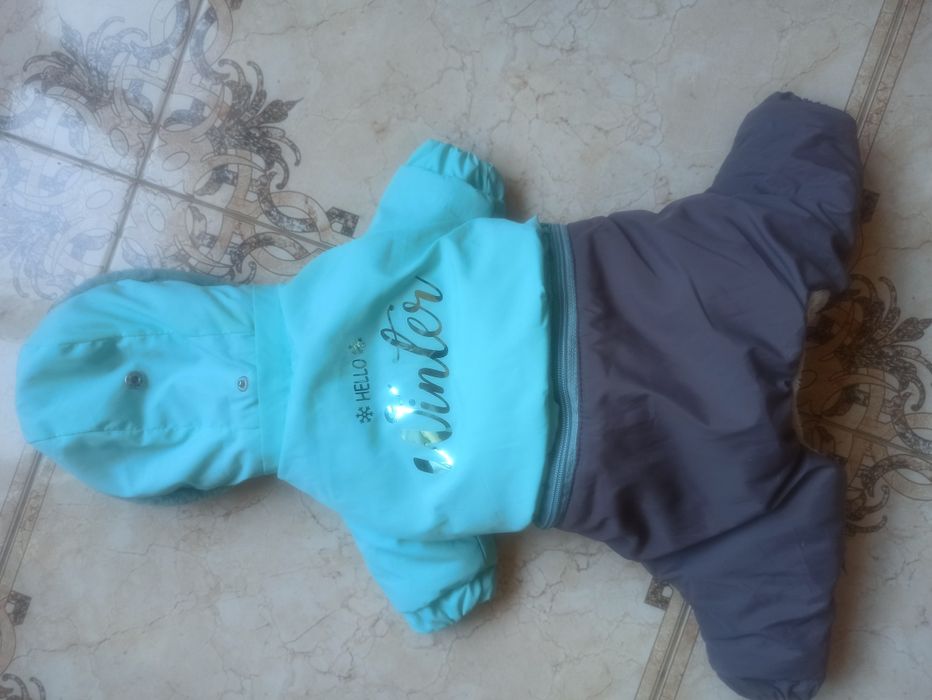 Зимовий комбінезон для собаки,розмір М