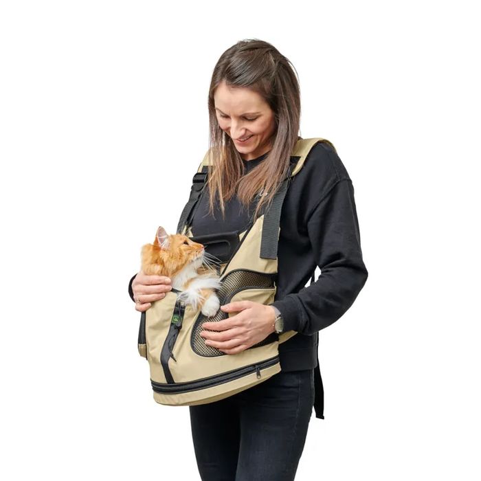 HUNTER Plecak Torba Transportowa Kangaroo dla Kotów i Małych Psów do 6kg 30x20x30cm NOWY