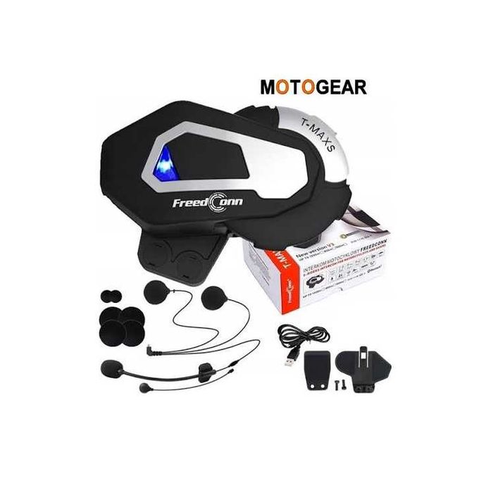 Nowy!!! Intercom motocyklowy Freedconn V3 Pro 6 UŻYTKOWNIKÓW