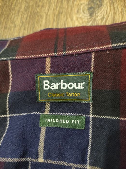 L Barbour оригінальна чоловіча сорочка фланель