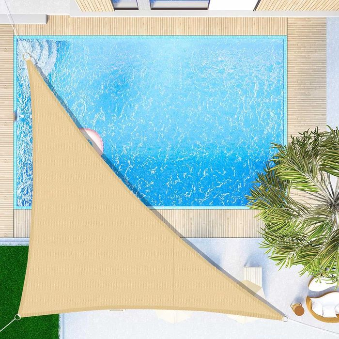 Sunny guard Toldo/Lona triângulo sombra 5x5x7m