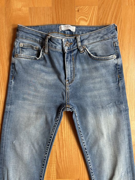 skinny jeans rurki damskie Zara r.34