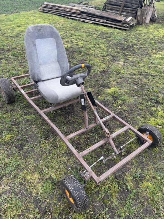 Hulajnoga spalinowa i rama gokart cena za zestaw