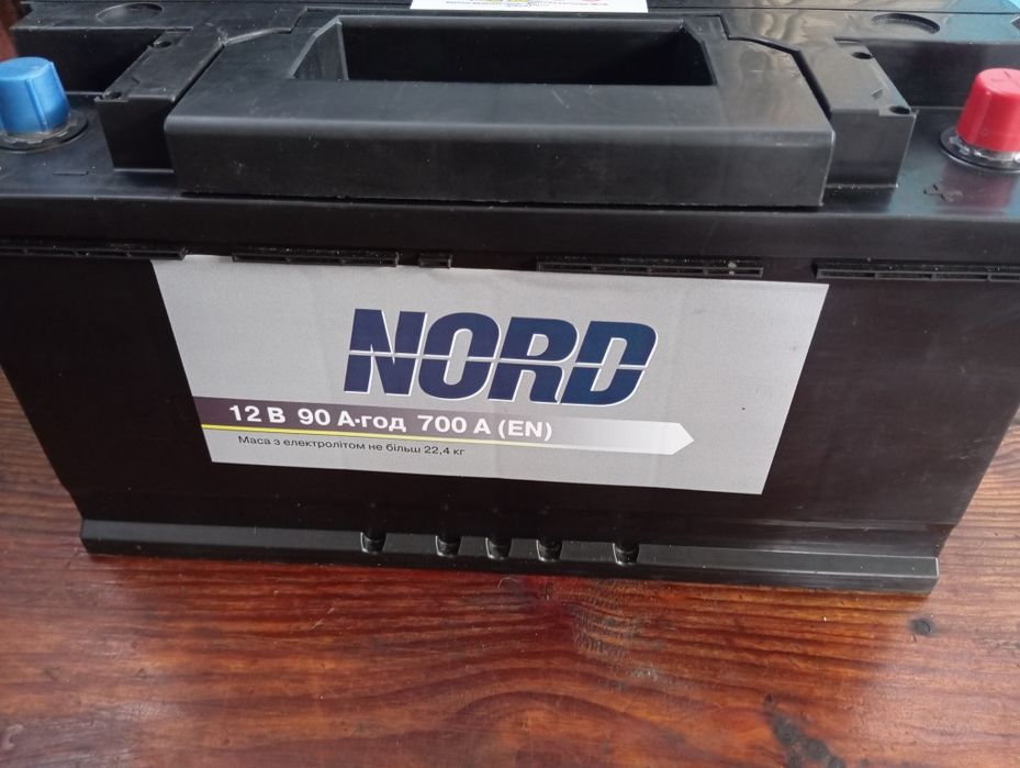 аккумулятор Nord 12в 90 а-год 700а