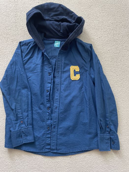 Сорочка з капішоном для хлопчика 7-8років