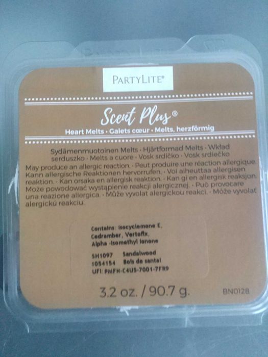 Wosk zapachowy Partylite Sandalwood