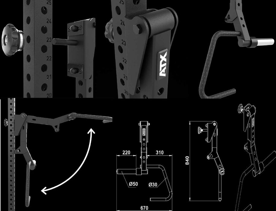 Universalne Ramiona do klatek ATX®   Jammer Arms