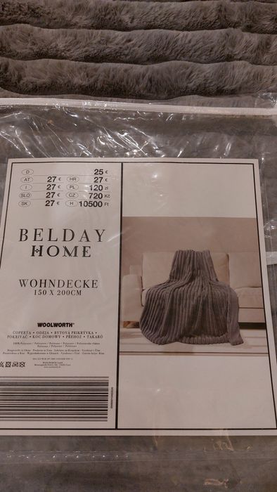 Плед 150×200+ подушка 60×60/ килим штучний кролик 120×60 СІРИЙ