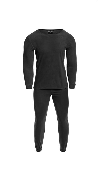 Термобілизна флісова Mil-Tec чорна xl-xxl