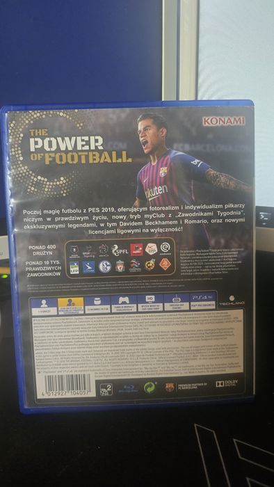 PES 2019 gra na ps4