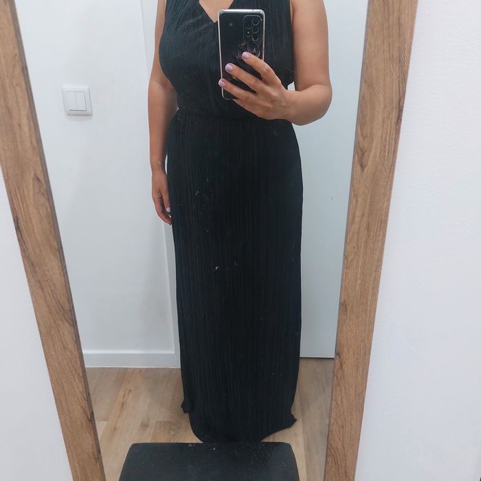 Vestido Preto Malha Fria