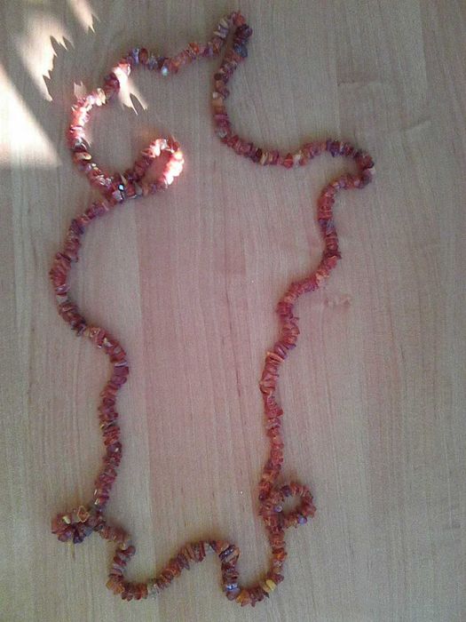 Naszyjnik Bursztynowy Bryłki