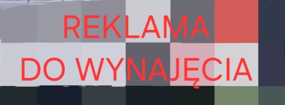 Reklama do wynajęcia.  Myślenice