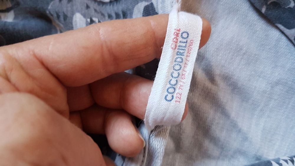 Dres coccodrillo 122cm 7 lat
