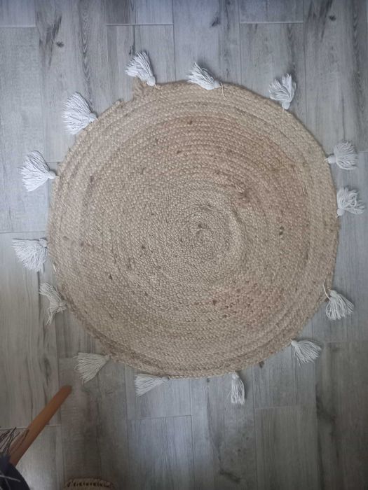 Tapete redondo em juta - Kasa