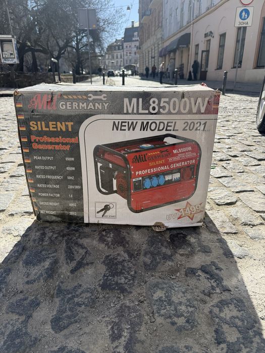 Генератор бензиновий Mil Germany ML8500W