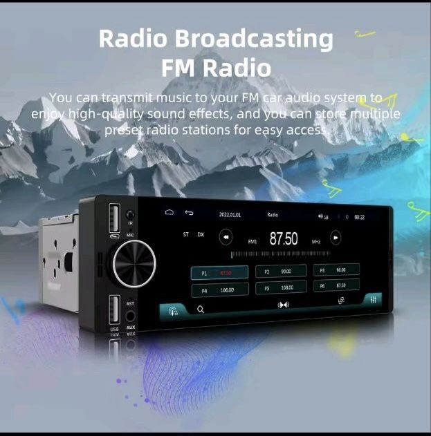 Універсальна андроїд магнітола з CarPlay+Android auto + Камера