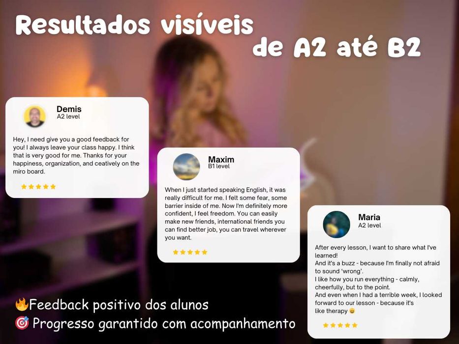 Professora de inglês | Inglês on-line | Coaching linguístico