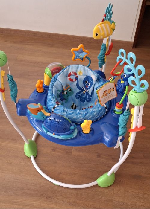Saltador e centro de atividades, Pula-Pula Neptune's Ocean Discovery Baby Einstein