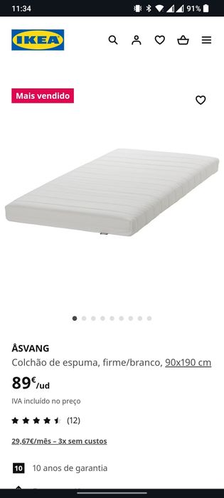 Colchão Montessori para criança