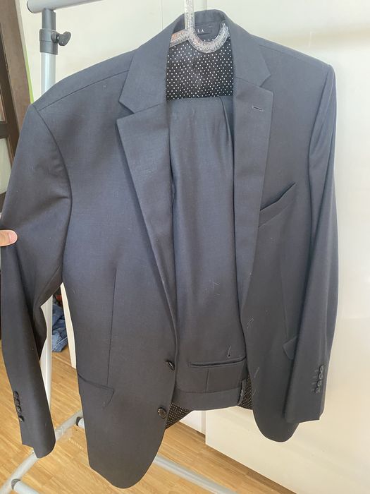 Ganitur Vistula granatowy 188/100/86 XL slim