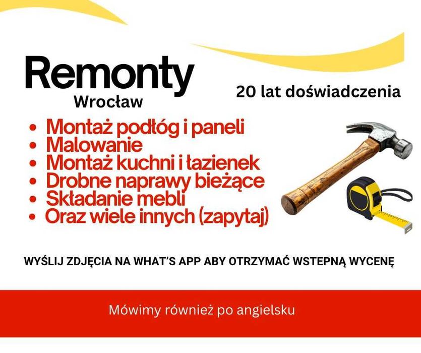 Remonty, Wykończenia Wnętrz