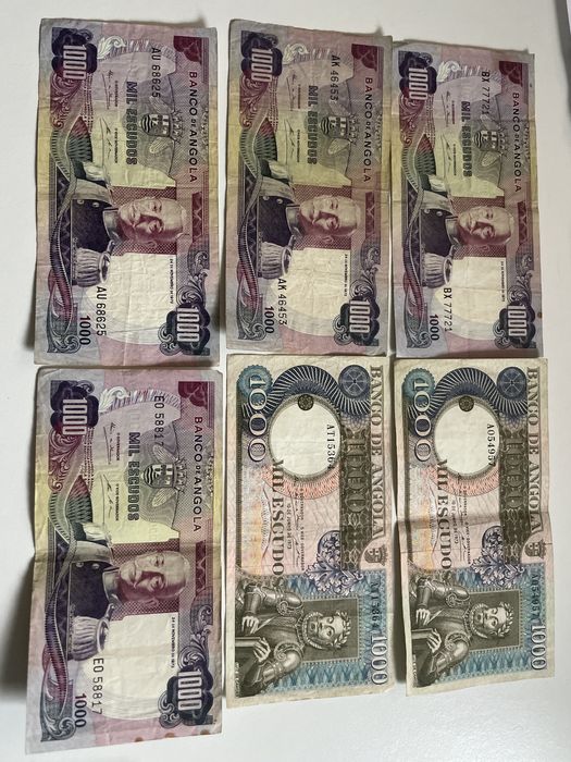 Diversas Notas de varios paises