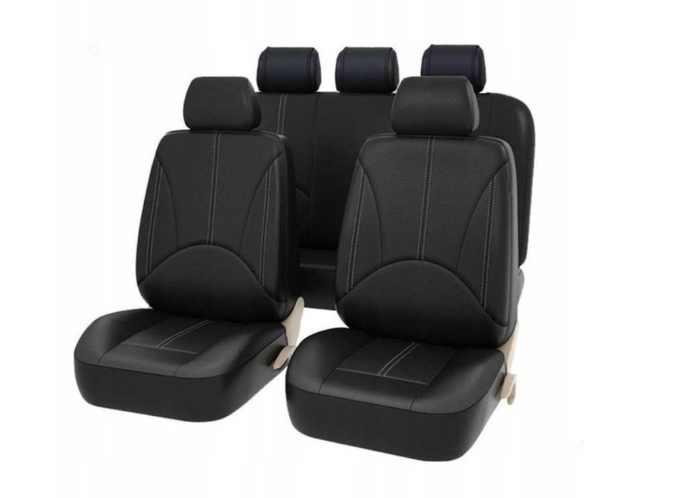 Pokrowiec na fotel siedzenia samochodowy z ECO skóry wodoodporny