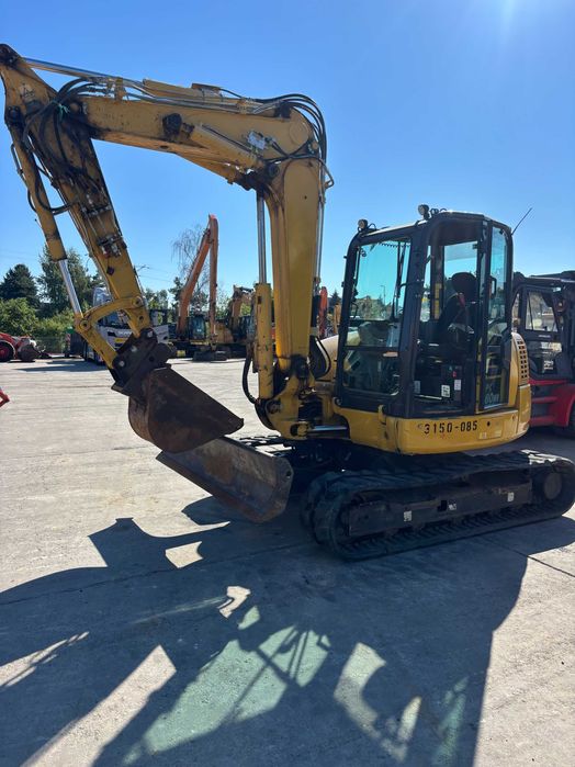 Minikoparka Komatsu PC80MR-5 z 2019r. ramię 3xłamane klima 8090kg