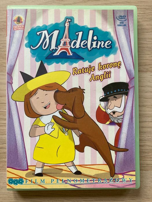 DVD Madeline ratuję koronę Anglii-Bajka