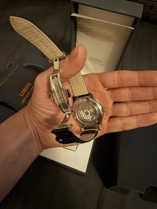 Zegarek analogowy LOBINNI INTERLAKEN na prezent elegancki