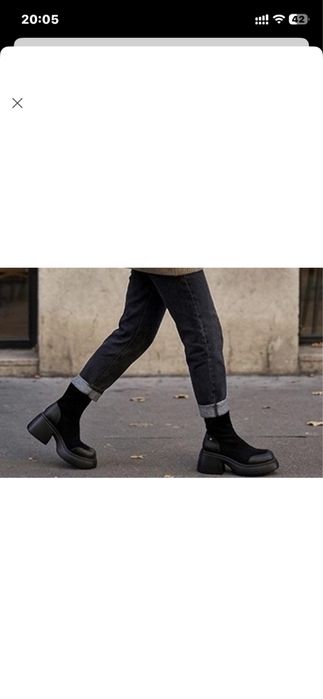 новые  женские ботинки челси р 36( 23,5)