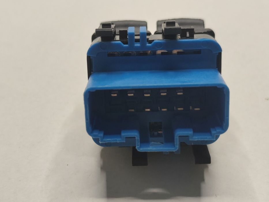 Botao Vidros Duplo Renault Megane 2 Scenic 2 Clio 3 Dacia Comutador Interruptor Ficha Azul 10v Novo