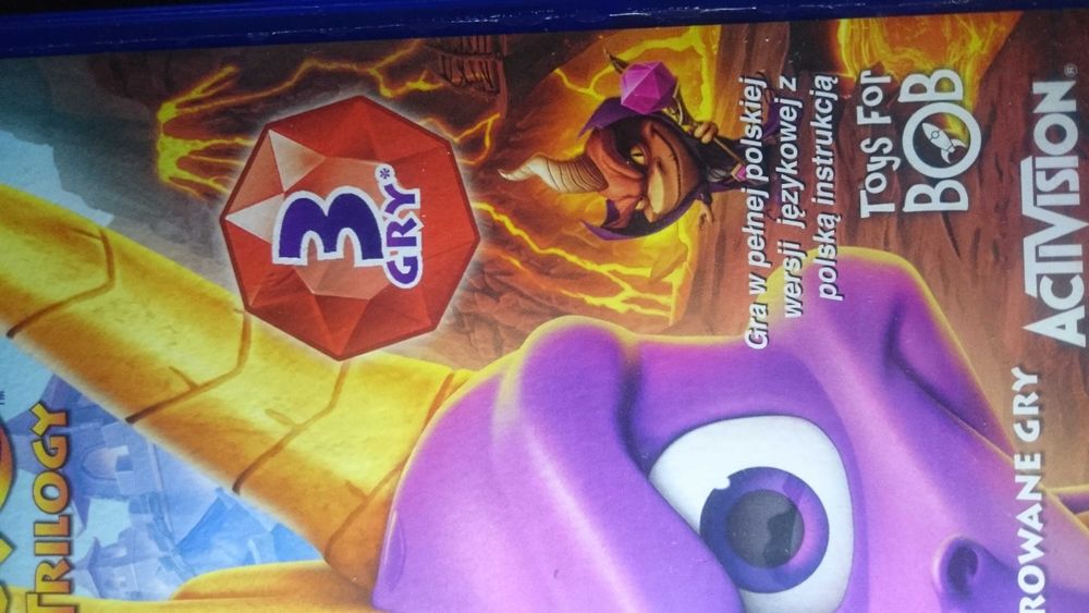 Spyro trilogy trylogia TRZY GRY ps4 playstation 4 minecraft lego gta