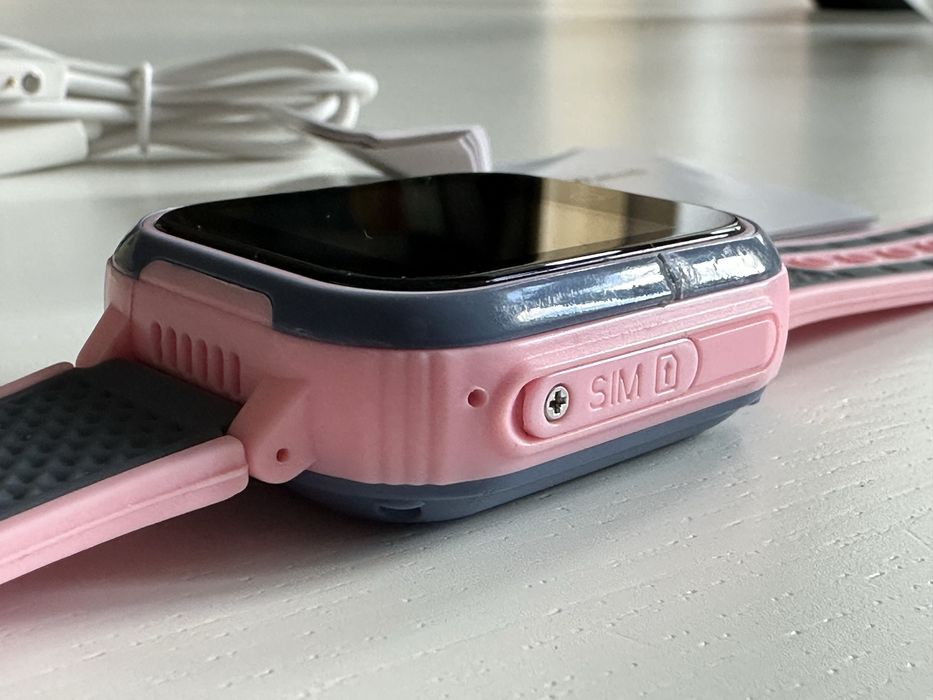 Zegarek dla dzieci LT21 różowy !!! sim 4G/GPS/WiFi/SOS !!!