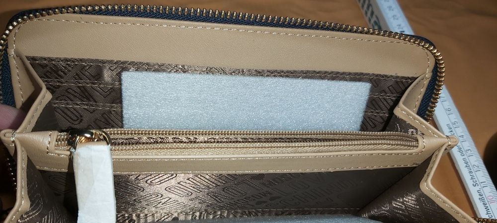 Love Moschino granat portfel damski exclusive