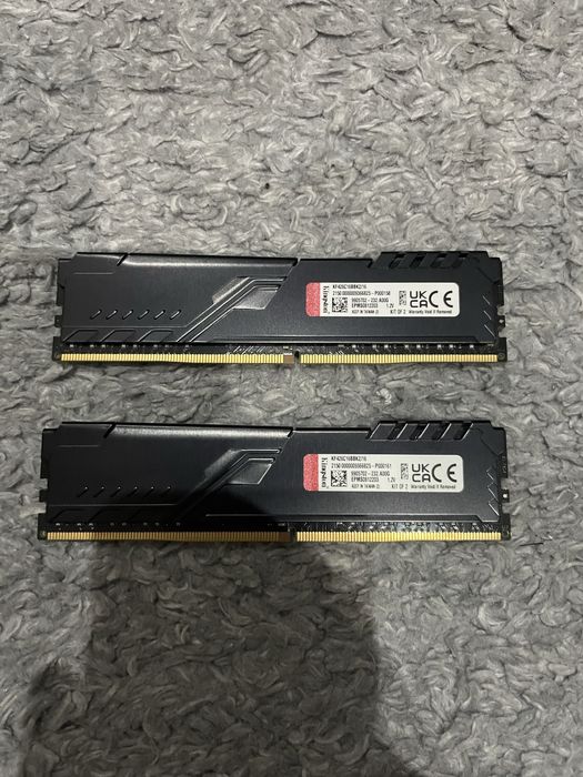Pamięć RAM Kingston Fury 2x8GB Cl16 2666mhz