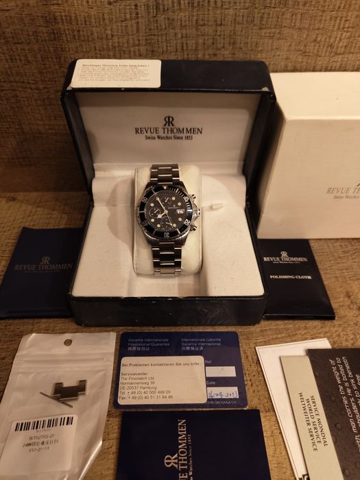 Revue Thommen 42mm ETA Valjoux 7750 Daytona